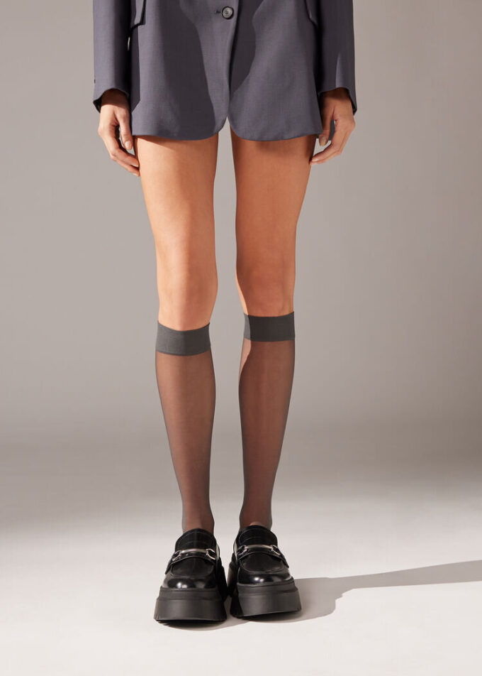 20 Denier Comfort Cuff Knee-Highs