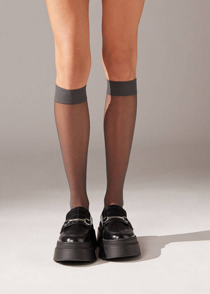 20 Denier Comfort Cuff Knee-Highs
