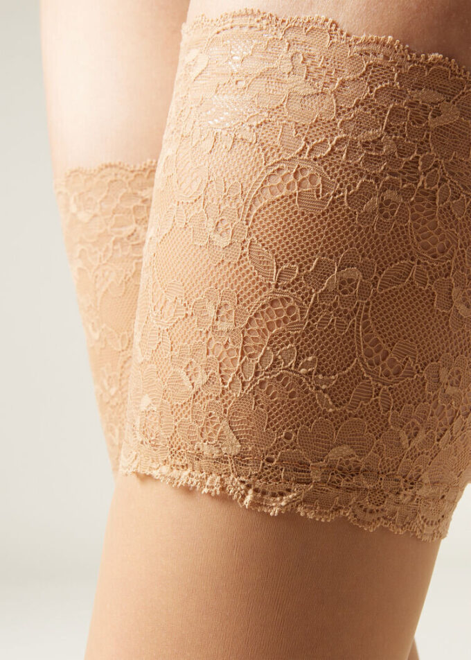 20 Denier Opaque Thigh-Highs