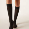 30 Denier Semi Opaque Microfiber Knee-Highs
