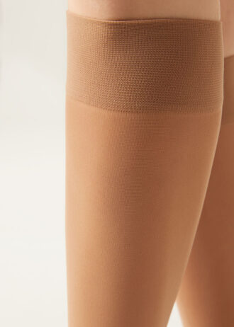30 Denier Semi Opaque Microfiber Knee-Highs