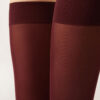 30 Denier Semi Opaque Microfiber Knee-Highs