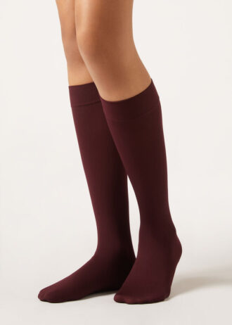 60 Denier Microfiber Knee-Highs