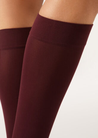 60 Denier Microfiber Knee-Highs