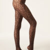 Animal Pattern 30 Denier Sheer Tights