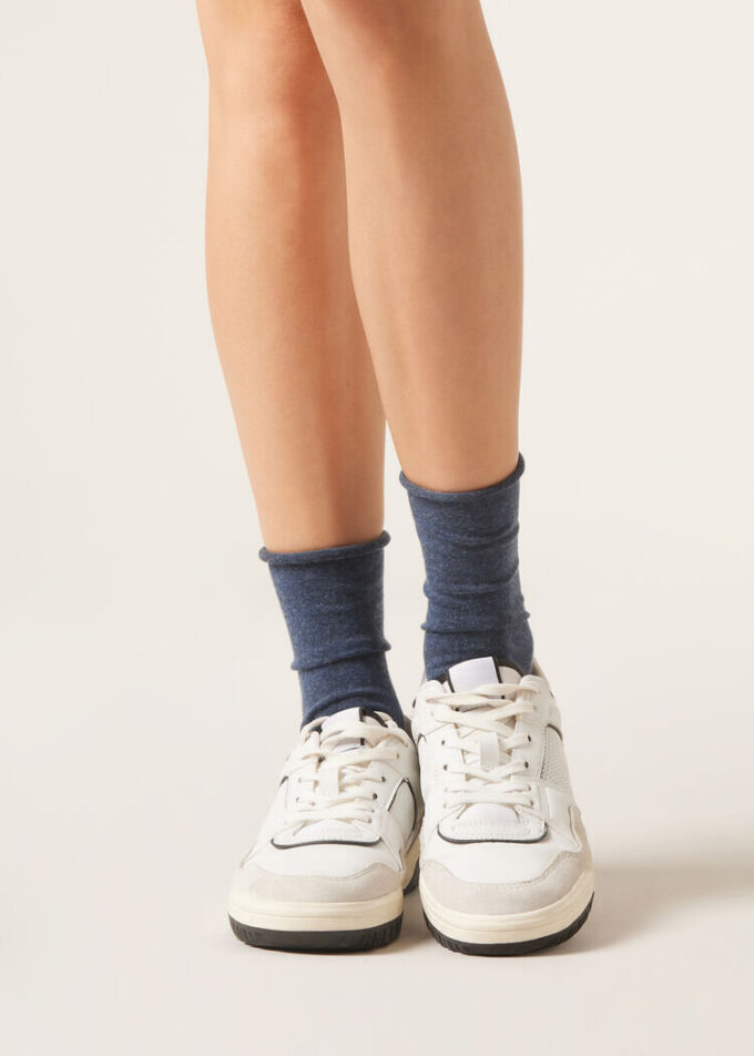 Ankle Socks with Cashmere