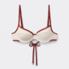 Balconette Swimsuit Top Bicolor Piping