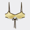 Balconette Swimsuit Top Bicolor Piping