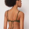 Balconette Swimsuit Top Crinkle Waves