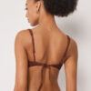 Balconette Swimsuit Top Crinkle Waves