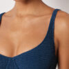 Balconette Swimsuit Top Crinkle Waves