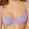 Balconette Swimsuit Top Crinkle Waves