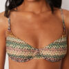 Balconette Swimsuit Top Elegant Ethnic