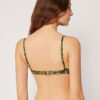 Balconette Swimsuit Top Natural Tie-Dye