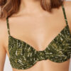 Balconette Swimsuit Top Natural Tie-Dye