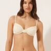 Balconette Swimsuit Top Shiny Satin Balconette Swimsuit Top Shiny Satin