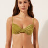 Balconette Swimsuit Top Shiny Satin Balconette Swimsuit Top Shiny Satin