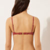 Balconette Swimsuit Top Shiny Satin Balconette Swimsuit Top Shiny Satin