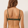 Balconette Swimsuit Top Shiny Satin Balconette Swimsuit Top Shiny Satin