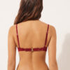 Balconette Swimsuit Top Shiny Satin Balconette Swimsuit Top Shiny Satin