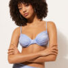 Balconette Swimsuit Top Shiny Satin Balconette Swimsuit Top Shiny Satin