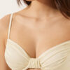 Balconette Swimsuit Top Shiny Satin Balconette Swimsuit Top Shiny Satin
