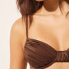 Balconette Swimsuit Top Shiny Satin Balconette Swimsuit Top Shiny Satin