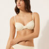Balconette Swimsuit Top Shiny Satin Balconette Swimsuit Top Shiny Satin