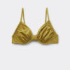 Balconette Swimsuit Top Shiny Satin Balconette Swimsuit Top Shiny Satin