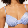 Balconette Swimsuit Top Shiny Satin Balconette Swimsuit Top Shiny Satin