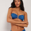 Bandeau Bikini Top Shiny Satin