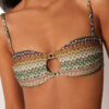 Bandeau Swimsuit Top Elegant Ethnic