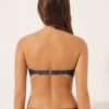 Bandeau Swimsuit Top Glowing Python