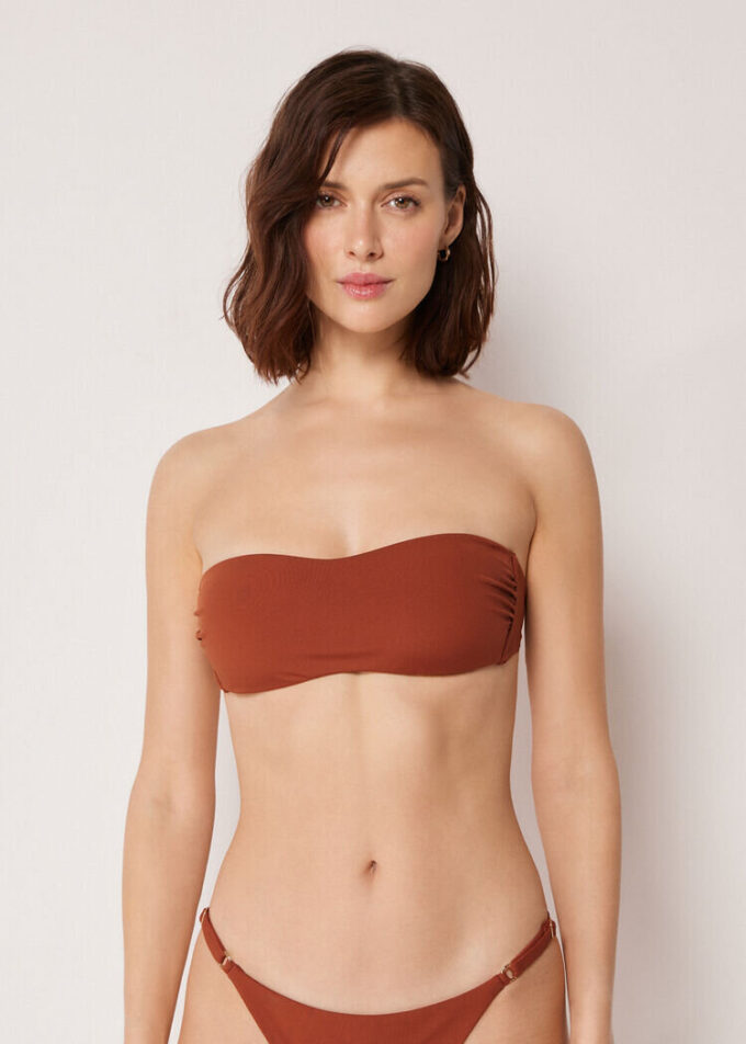 Bandeau Swimsuit Top Premium Fit