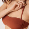 Bandeau Swimsuit Top Premium Fit