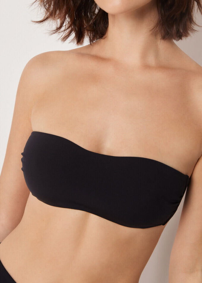 Bandeau Swimsuit Top Premium Fit
