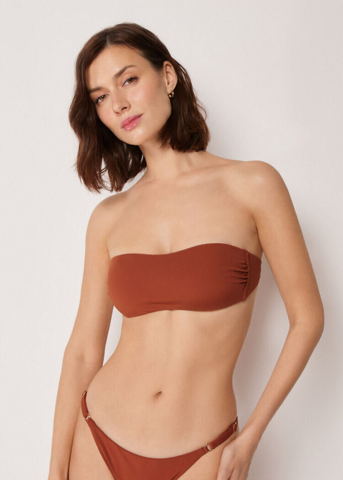 Bandeau Swimsuit Top Premium Fit