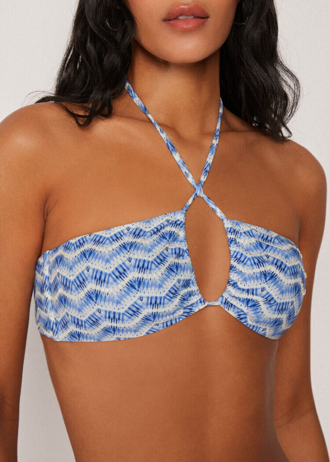 Bandeau Swimsuit Top Water Reflection Bandeau Swimsuit Top Water Reflection