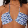 Bandeau Swimsuit Top Water Reflection Bandeau Swimsuit Top Water Reflection
