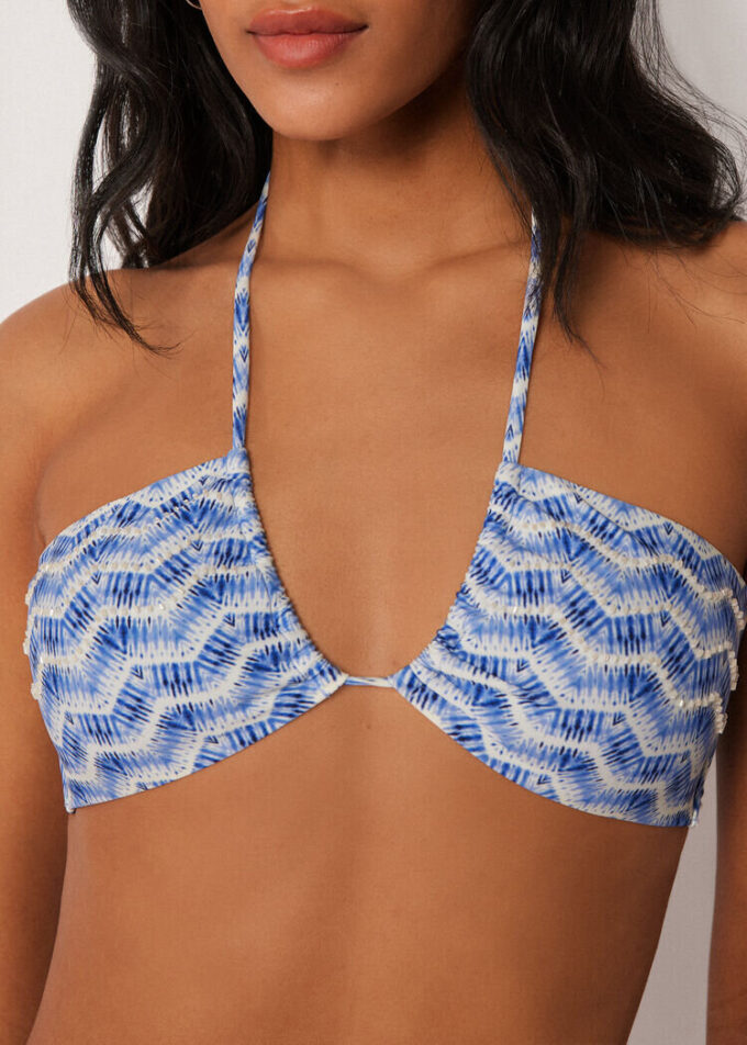 Bandeau Swimsuit Top Water Reflection Bandeau Swimsuit Top Water Reflection