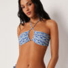 Bandeau Swimsuit Top Water Reflection Bandeau Swimsuit Top Water Reflection