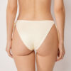 Bikini Briefs with Side Ties Shiny Satin