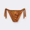 Bikini Briefs with Side Ties Shiny Satin