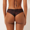 Brazilian Bikini Bottom Dark Animalier