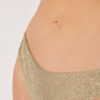 Brazilian Bikini Bottoms Metallic Glow