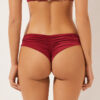 Brazilian Bikini Bottoms Shiny Satin