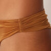 Brazilian Bikini Bottoms Shiny Satin