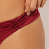 Brazilian Bikini Bottoms Shiny Satin