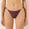 Brazilian String Swimsuit Bottom Golden Glow
