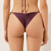 Brazilian String Swimsuit Bottom Golden Glow
